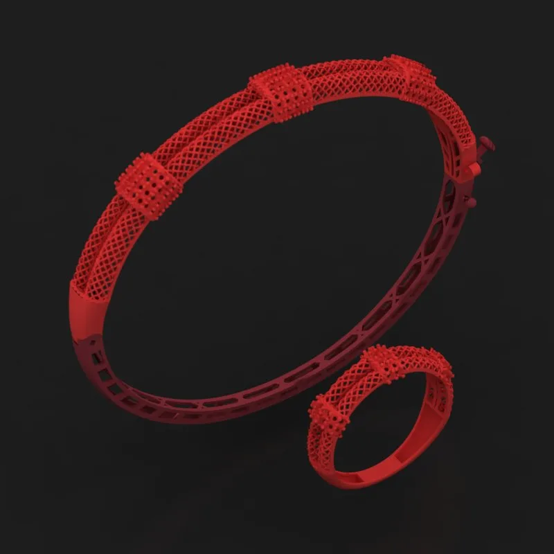 Stone Fyvzhn Khor Bracelet Ring D-R-ASO-01