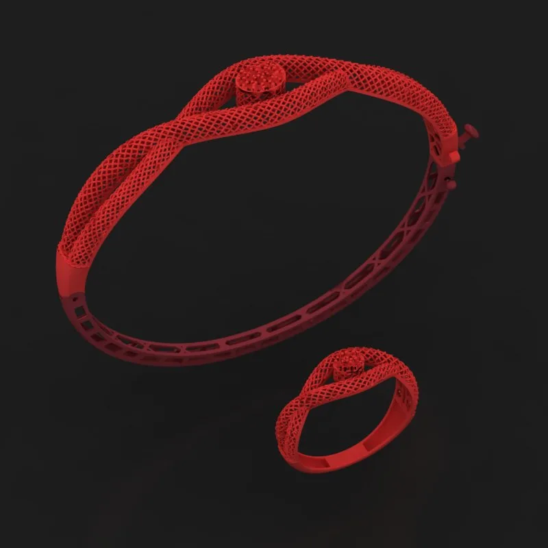 Stone Fyvzhn Khor Bracelet Ring D-R-ASO-02