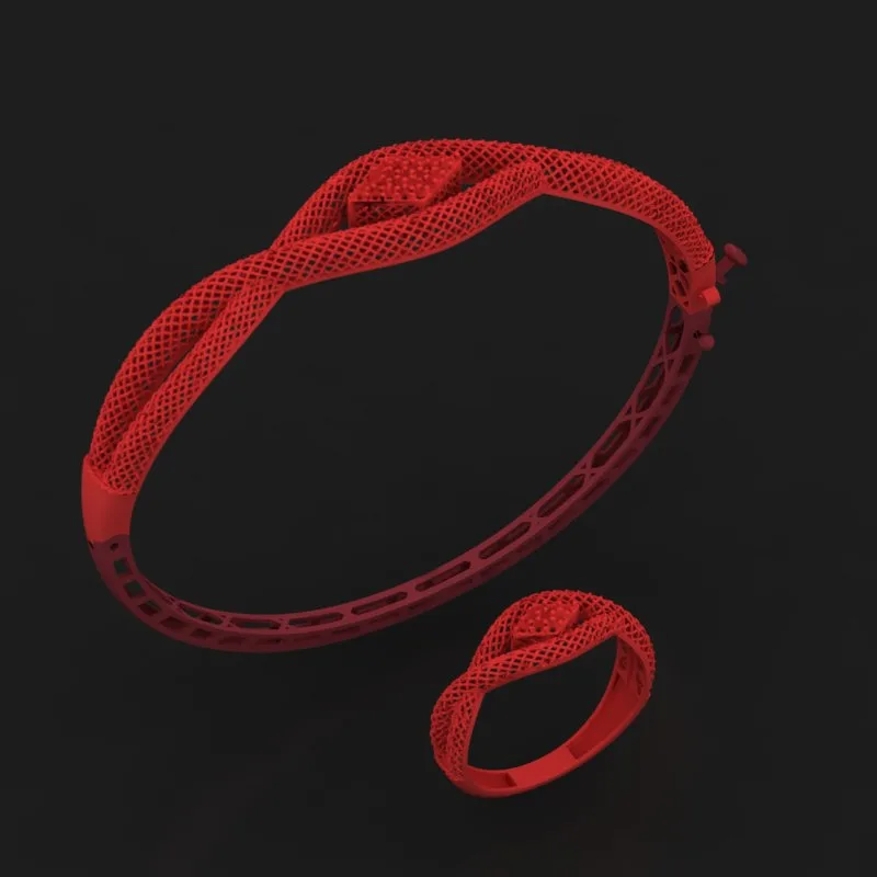 Stone Fyvzhn Khor Bracelet Ring D-R-ASO-03