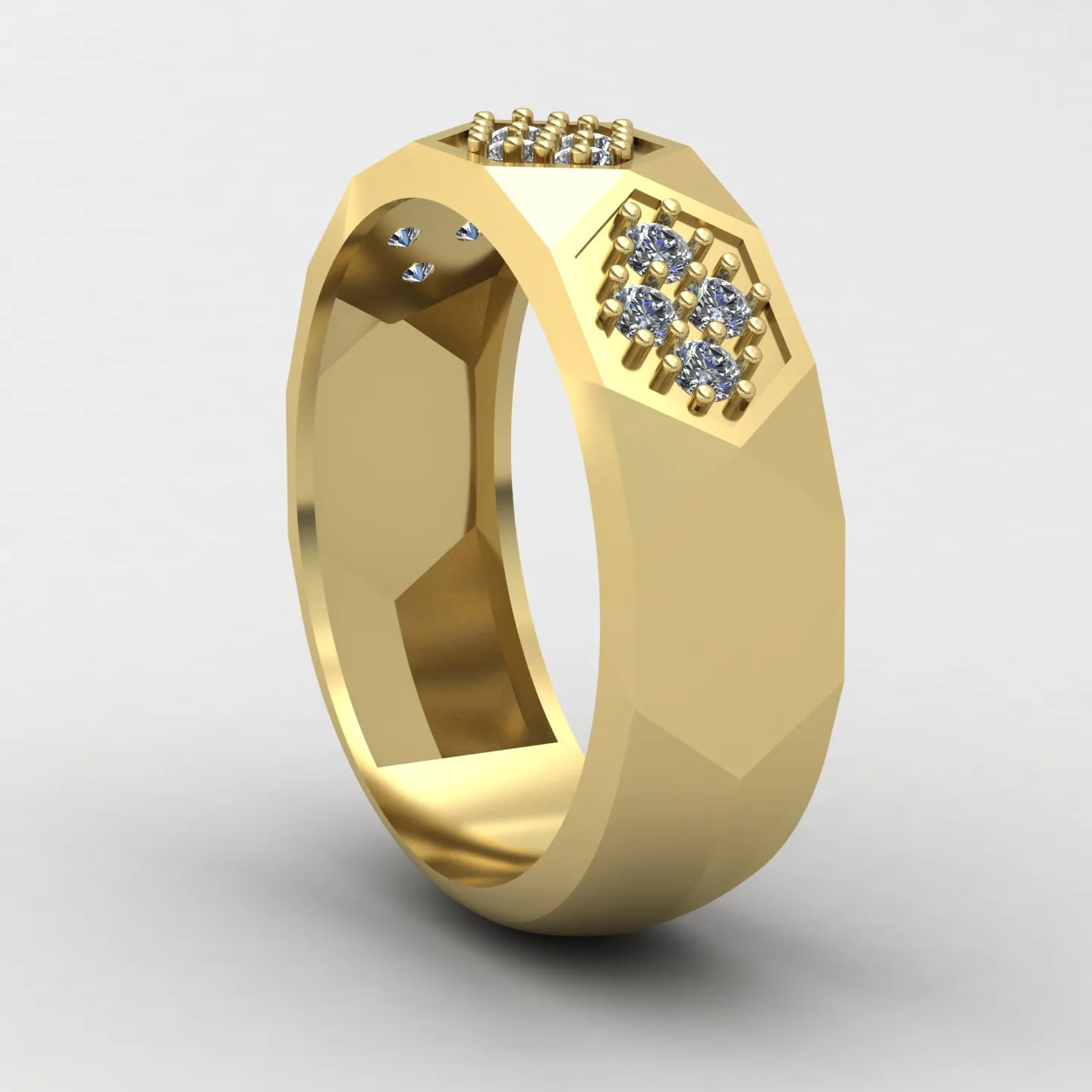 Fast Ring Code 04 3D Model — image 6