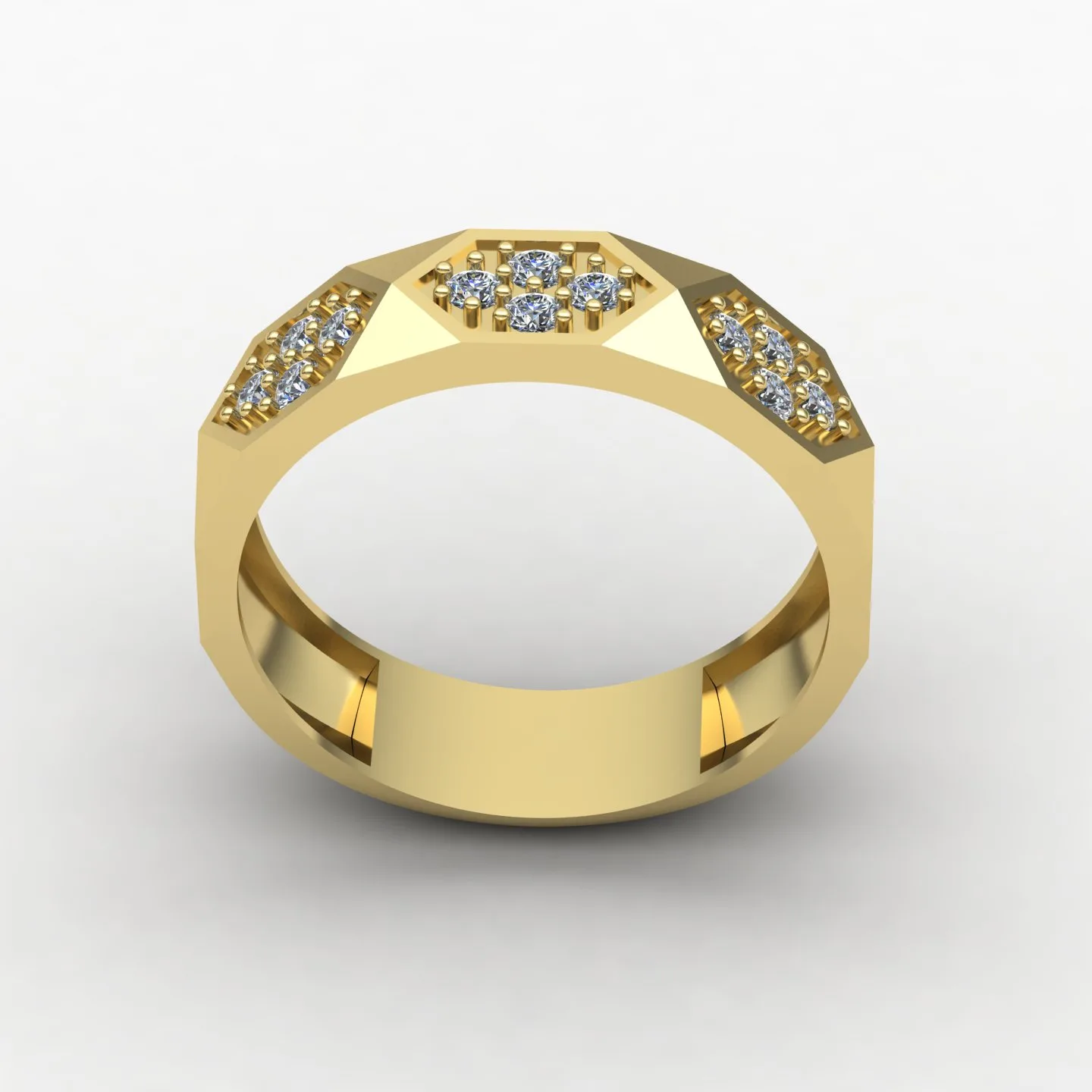 Fast Ring Code 04 3D Model — image 3