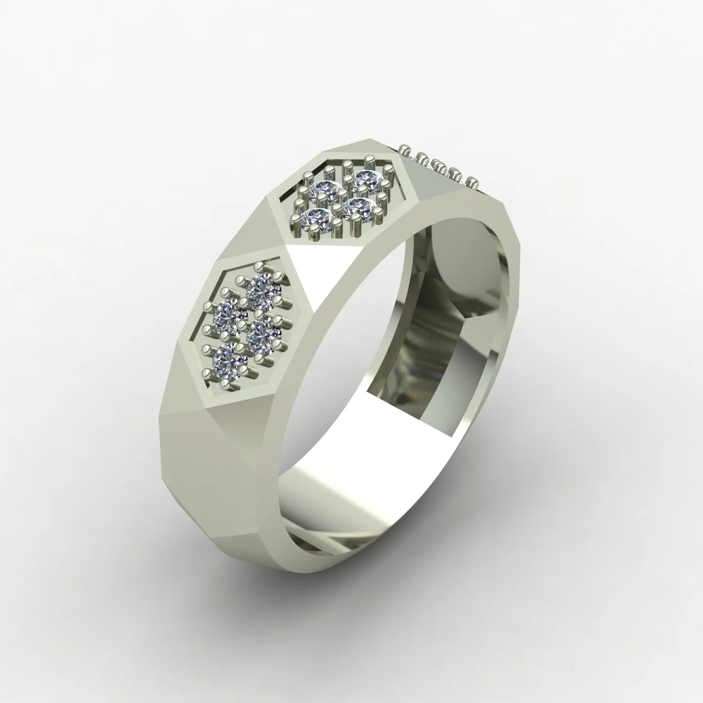 Fast Ring Code 04 3D Model — image 9