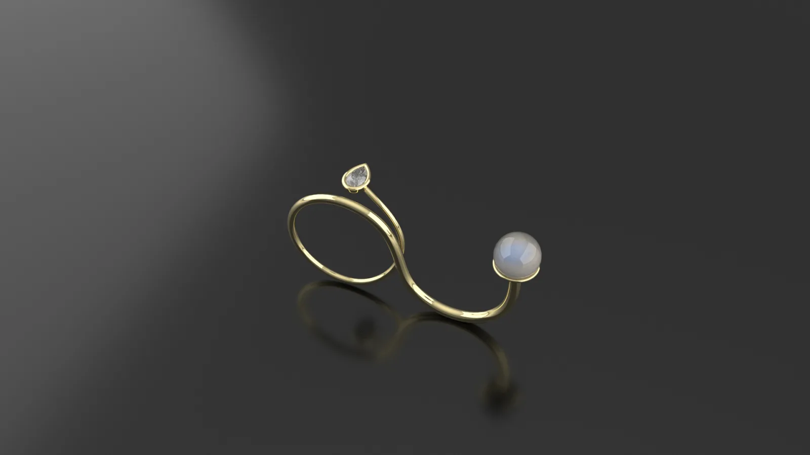 Rond Ring 3D Model — image 2