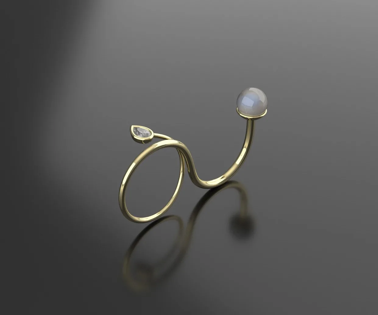 Rond Ring 3D Model