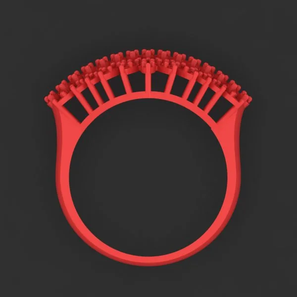 Ring R-J-18 3D Model — image 3