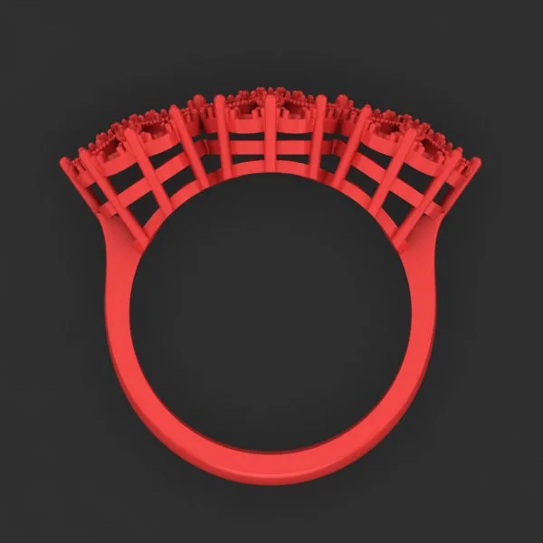 Ring R-J-19 3D Model — image 3