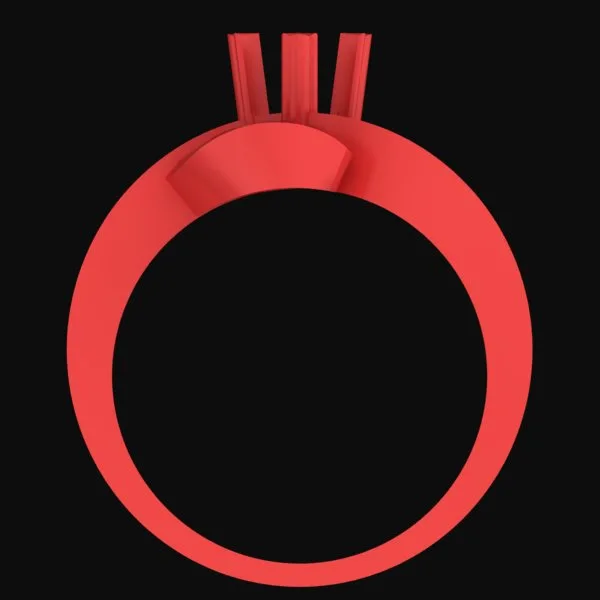 Ring R-J-23 3D Model — image 4