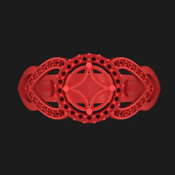 Ring R-J-24 3D Model — image 2