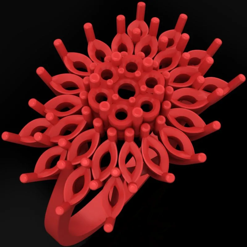 Ring R-J-25 3D Model