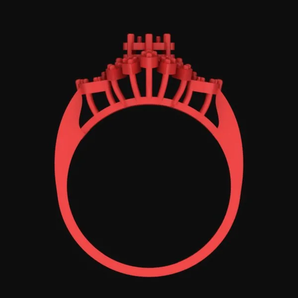 Ring R-J-27 3D Model — image 3