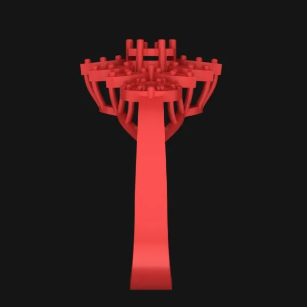 Ring R-J-27 3D Model — image 2
