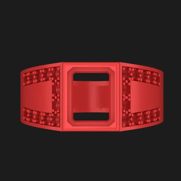 Ring R-J-28 3D Model — image 4