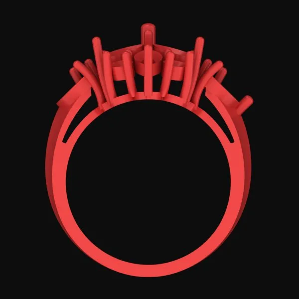 Ring R-J-32 3D Model — image 3