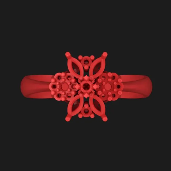 Ring R-J-34 3D Model — image 2