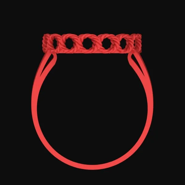Ring R-J-35 3D Model — image 3