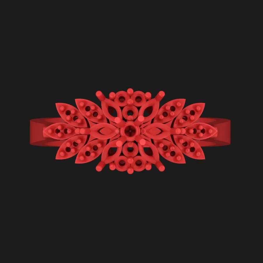Ring R-J-37 3D Model — image 4
