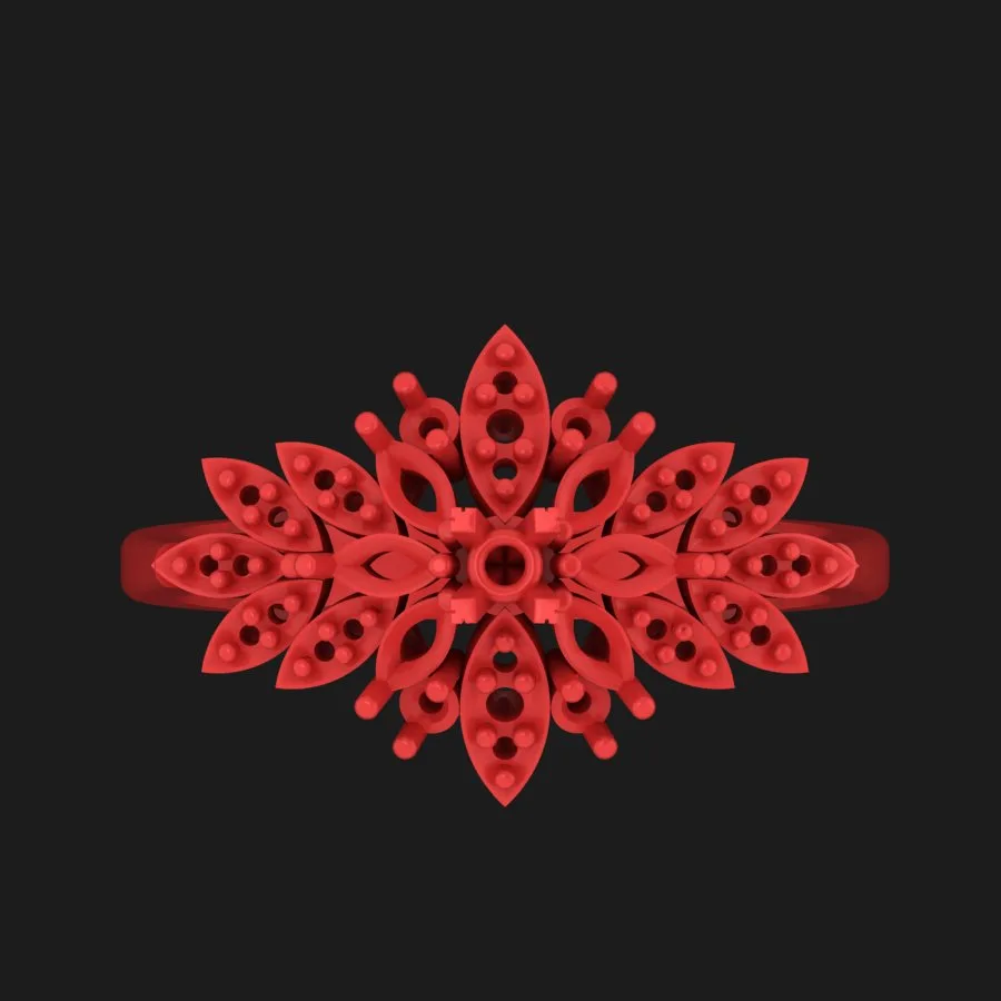 Ring R-J-38 3D Model — image 2