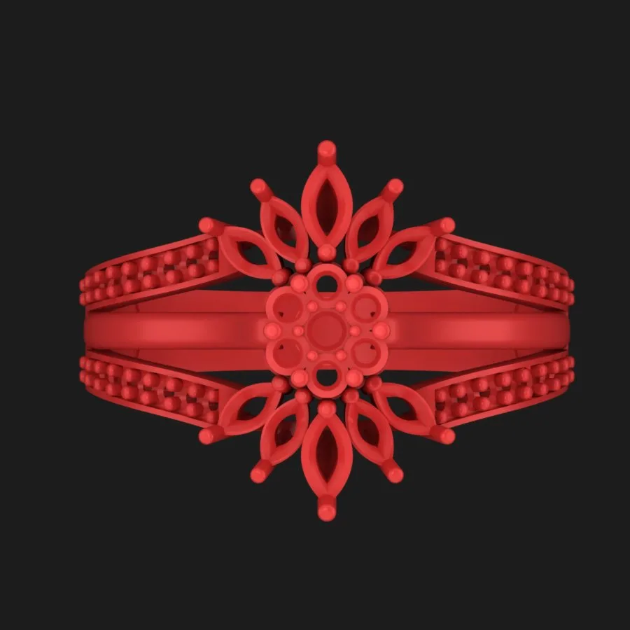 Ring R-J-39 3D Model — image 2