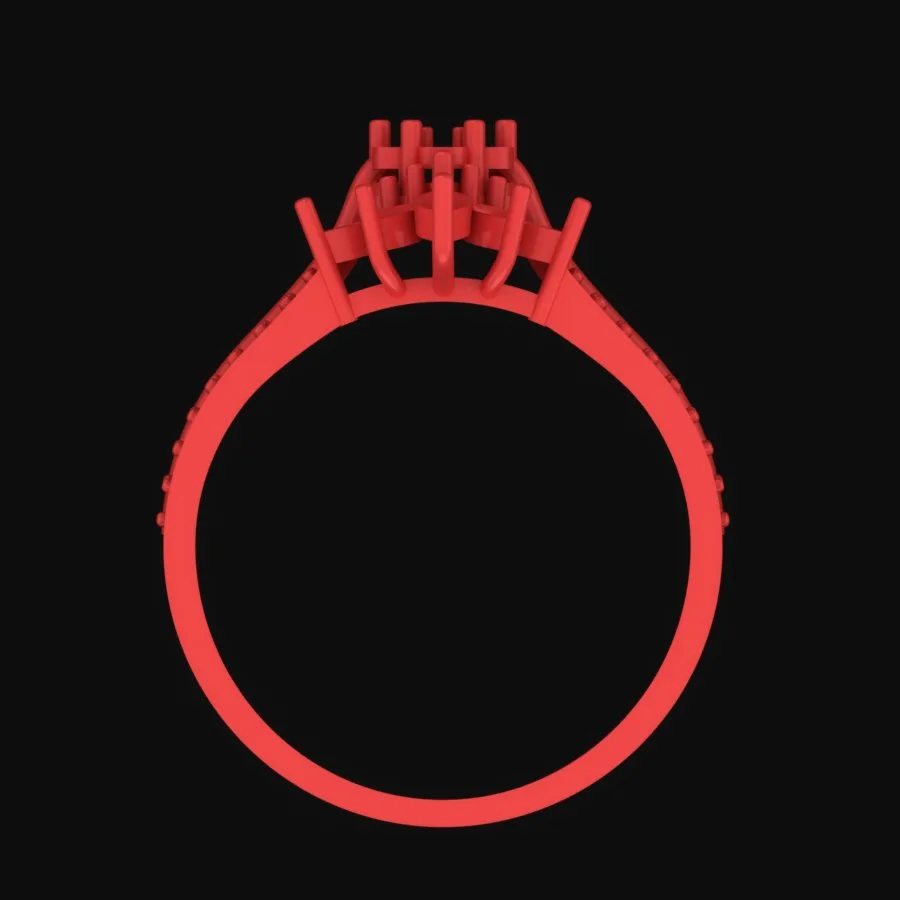 Ring R-J-39 3D Model — image 3