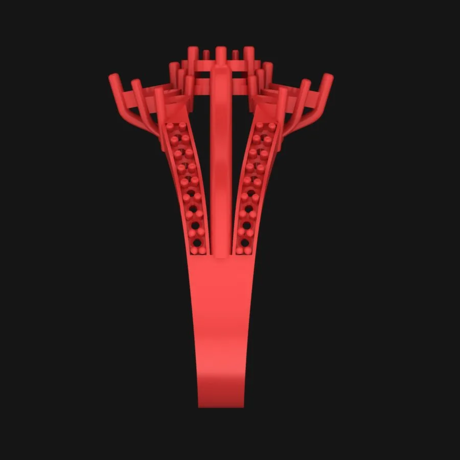 Ring R-J-39 3D Model — image 4