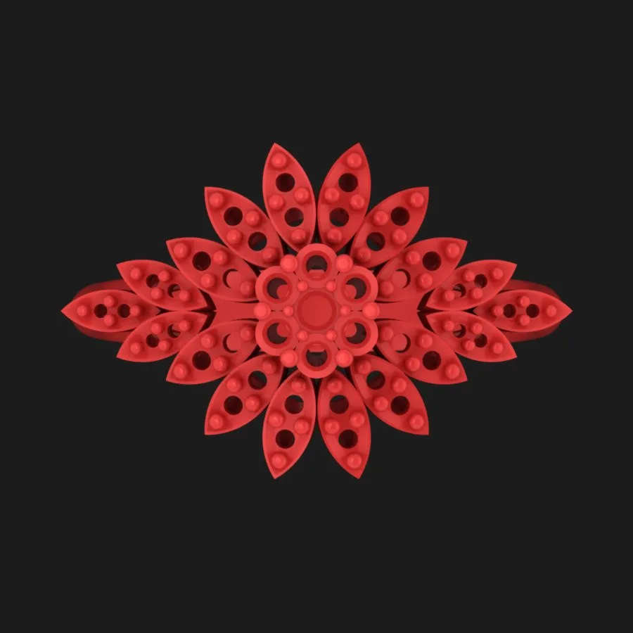 Ring R-J-40 3D Model — image 2