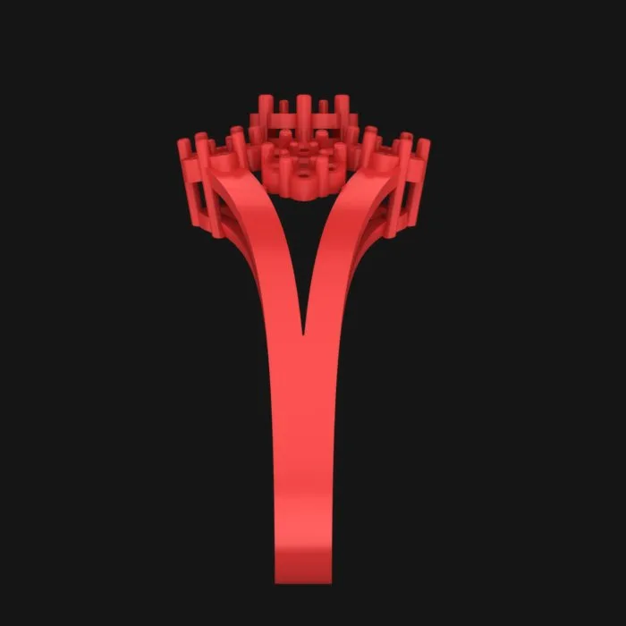 Ring R-J-41 3D Model — image 4