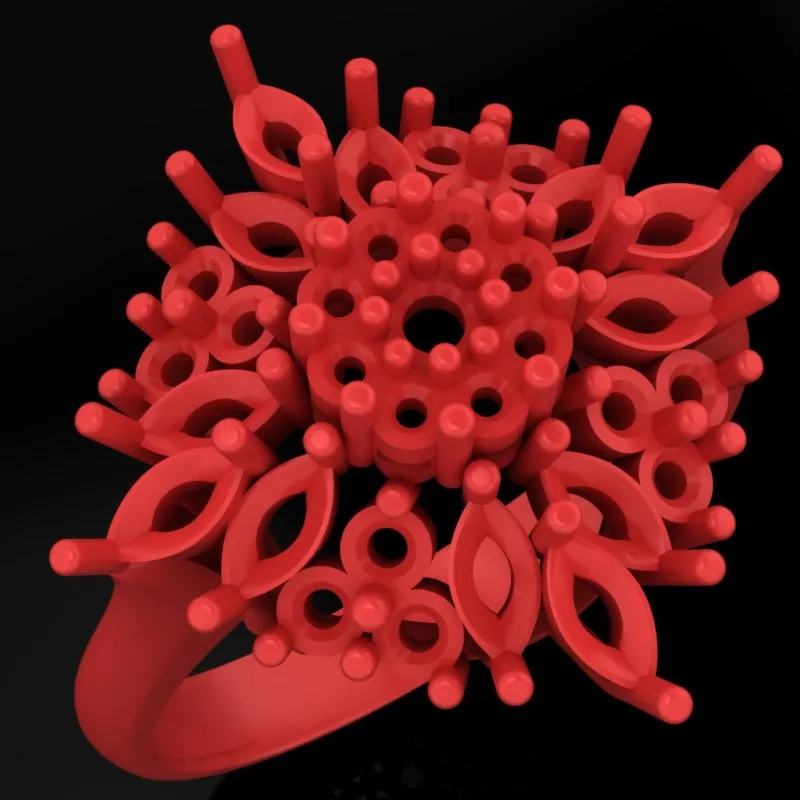 Ring R-J-42 3D Model