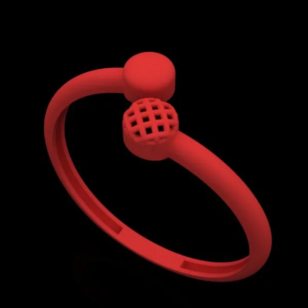Ring R-G-95 3D Model