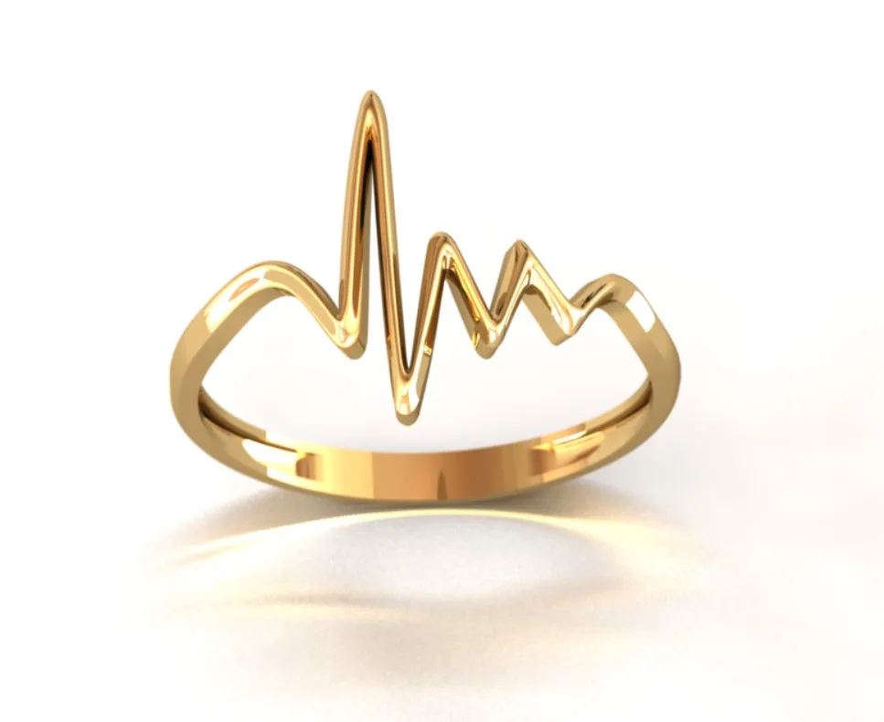 Minimal Zarban Ring Code 01 3D Model