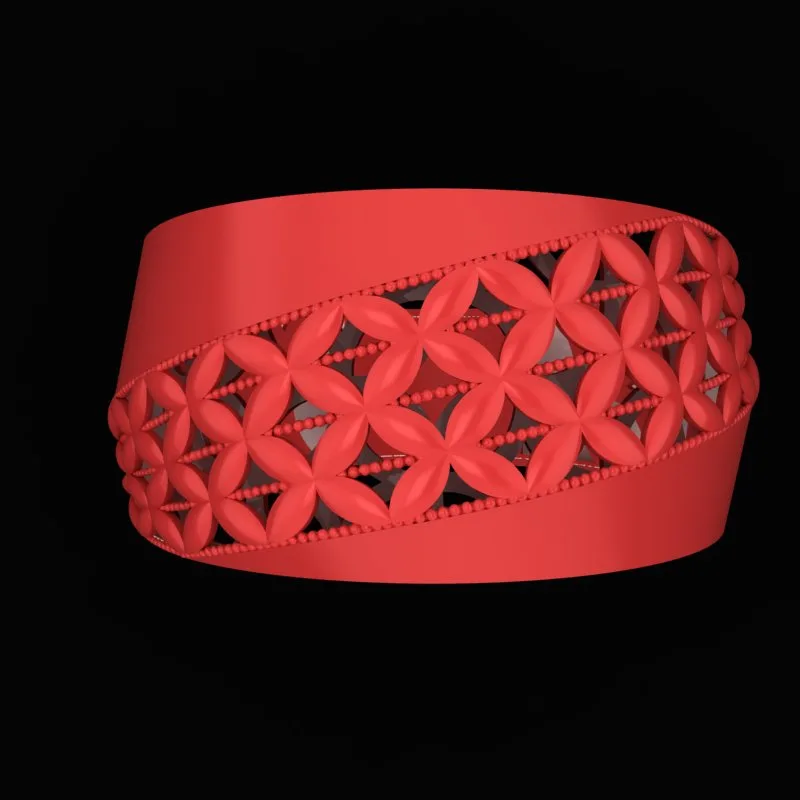 Cut Khor Ring Saghi-02 3D Model — image 2