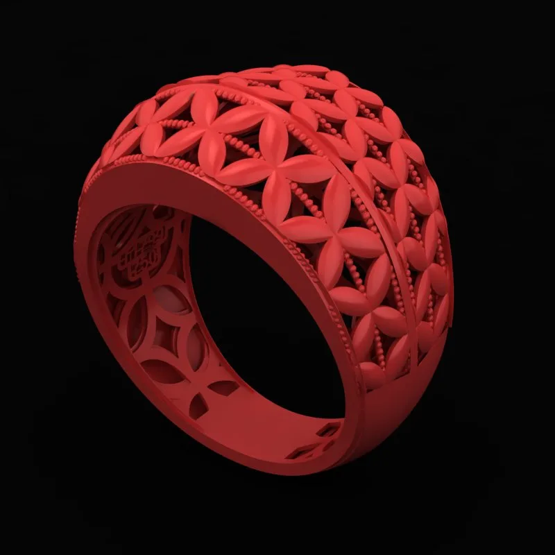Cut Khor Ring Saghi-04 3D Model