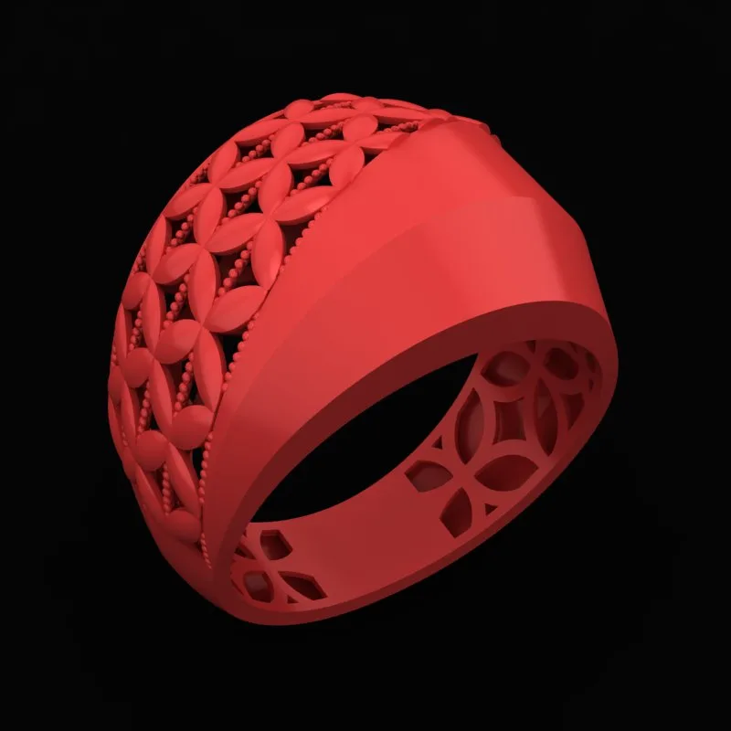 Cut Khor Ring Saghi-05 3D Model