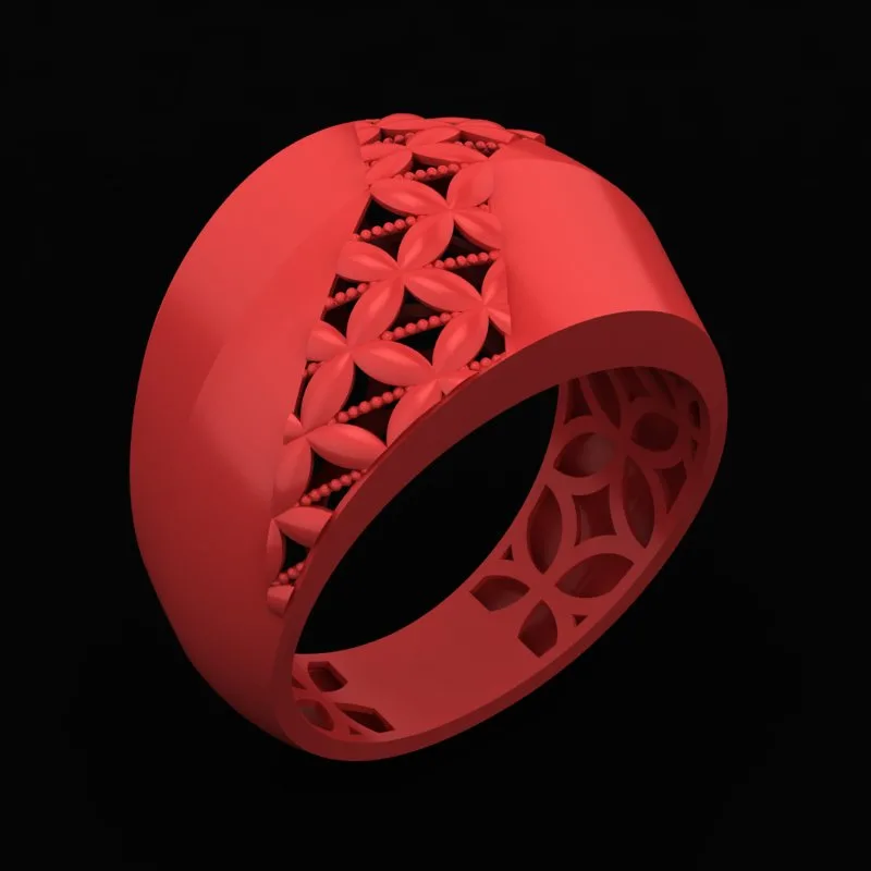 Cut Khor Ring Saghi-07 3D Model