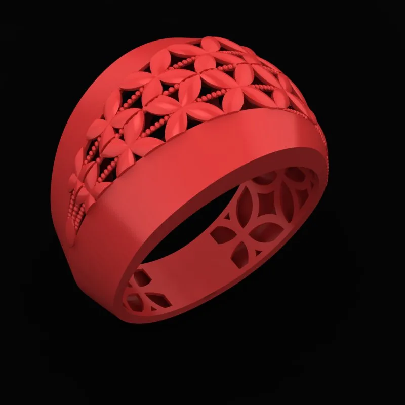Cut Khor Ring Saghi-11 3D Model