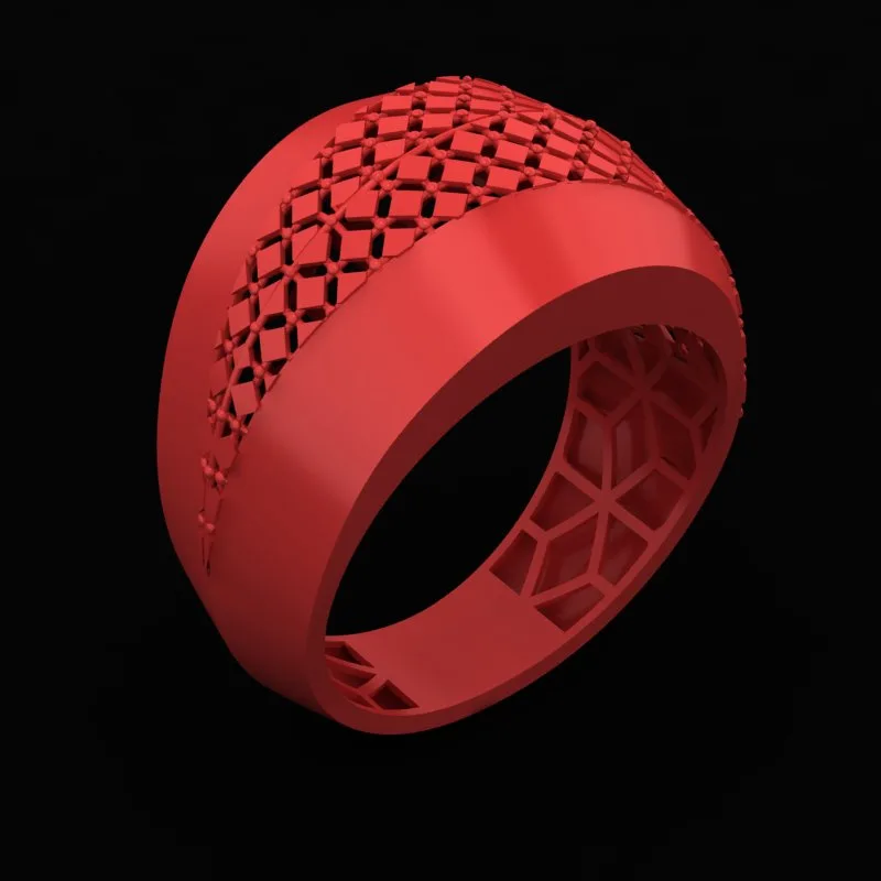 Cut Khor Ring Saghi-12 3D Model