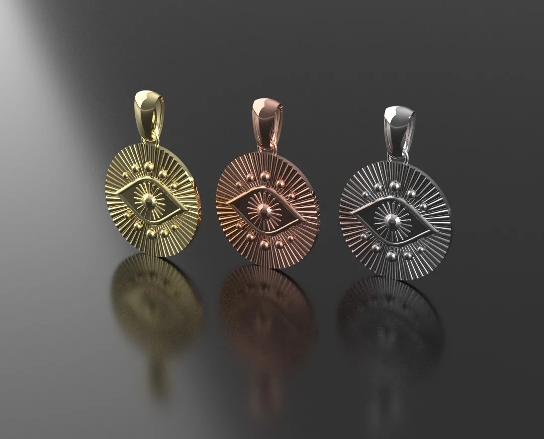 Eye Pendant 3D Model