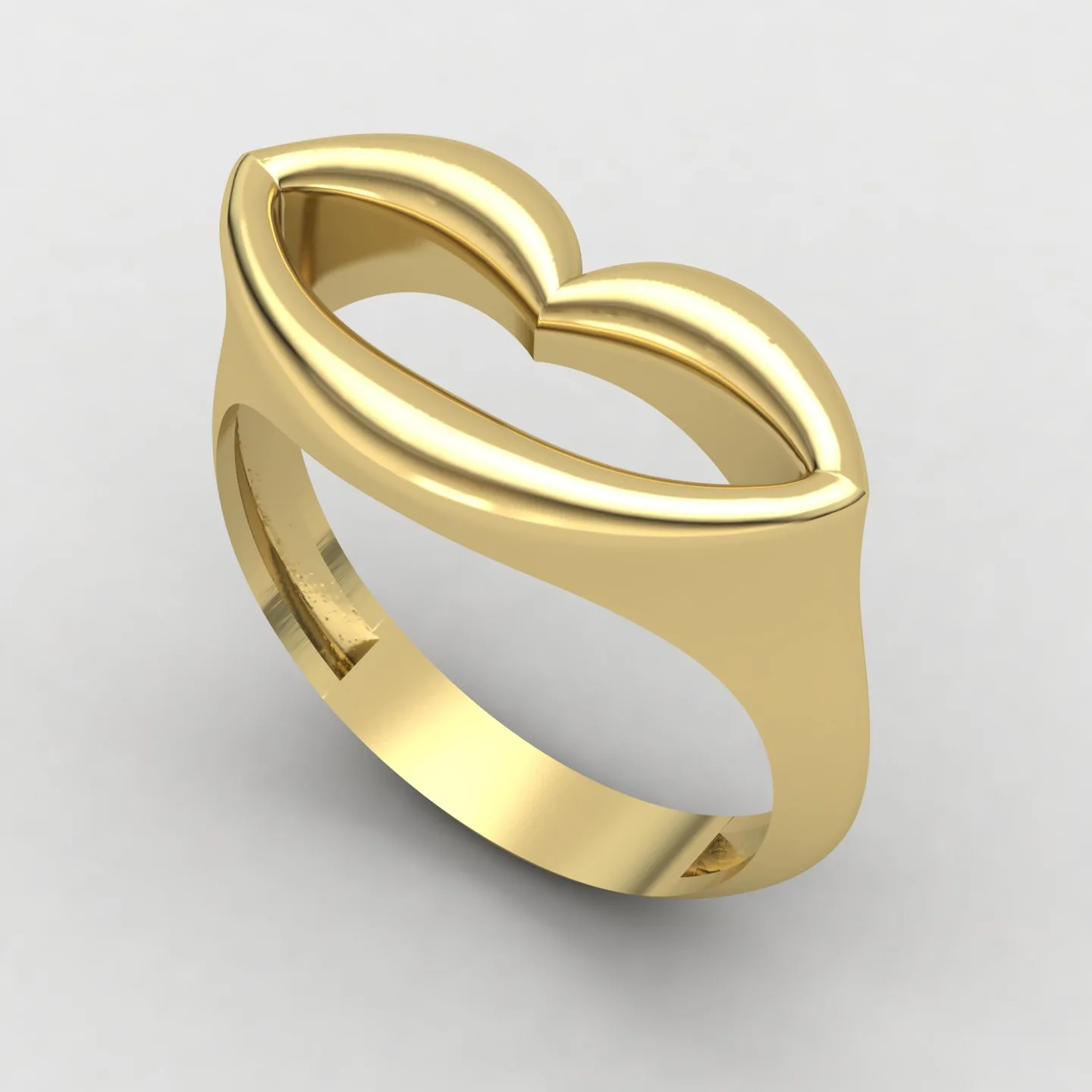 Minimal Lab Ring 3D Model — image 3