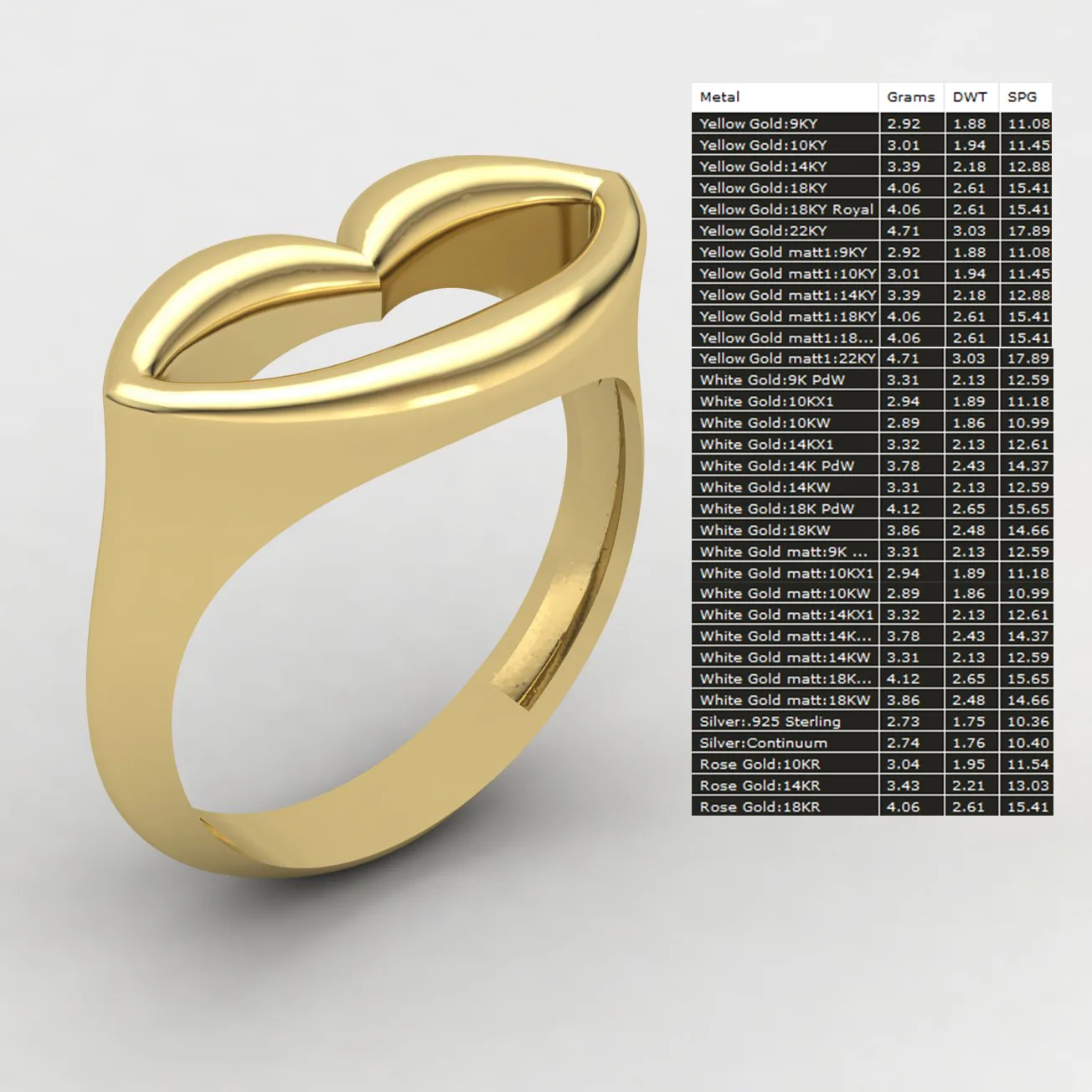 Minimal Lab Ring 3D Model — image 2