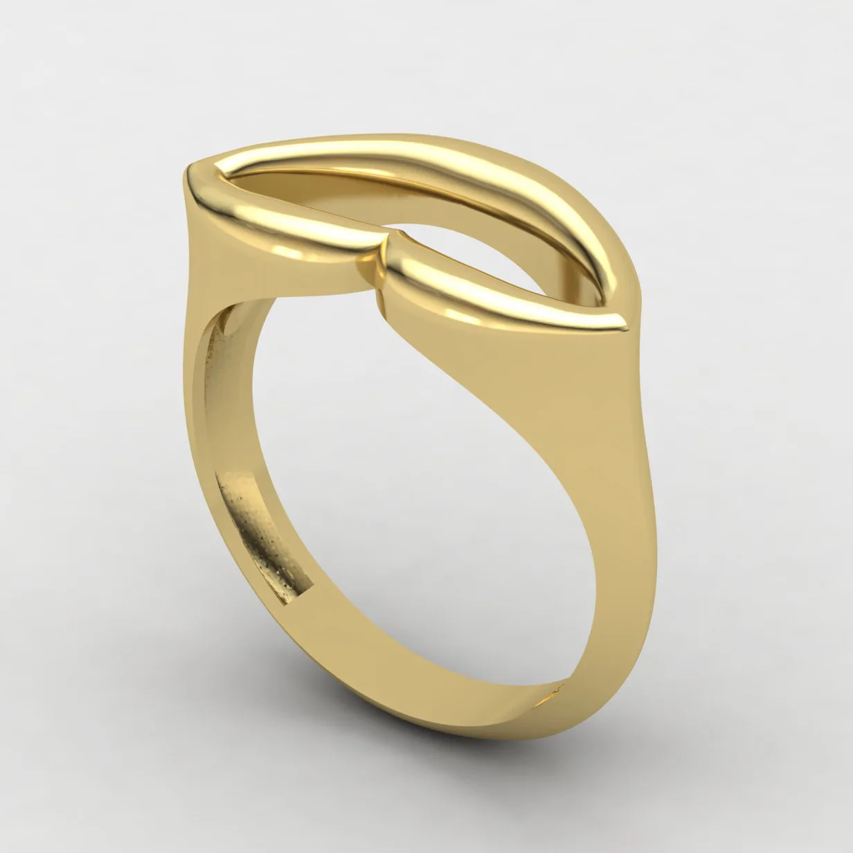 Minimal Lab Ring 3D Model — image 4