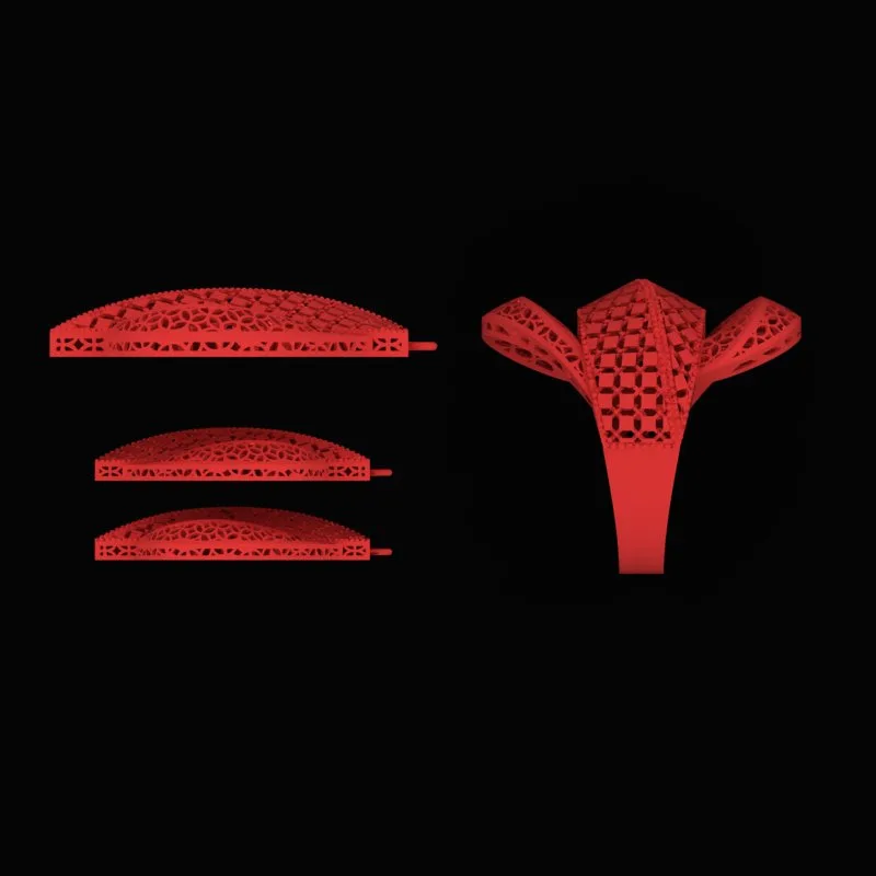Cut Fyvzhn Khor Half Set Code N-T-Z-12 3D Model — image 4