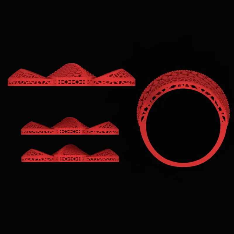 Cut Fyvzhn Khor Half Set Code N-T-Z-12 3D Model — image 3
