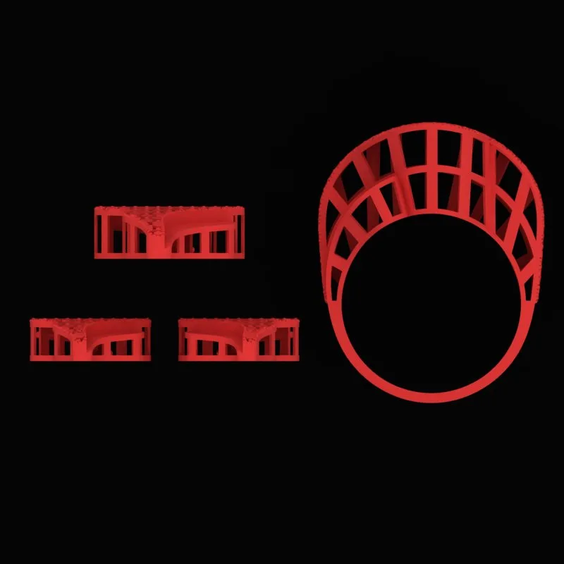 Cut Fyvzhn Khor Half Set Code N-T-Z-13 3D Model — image 3