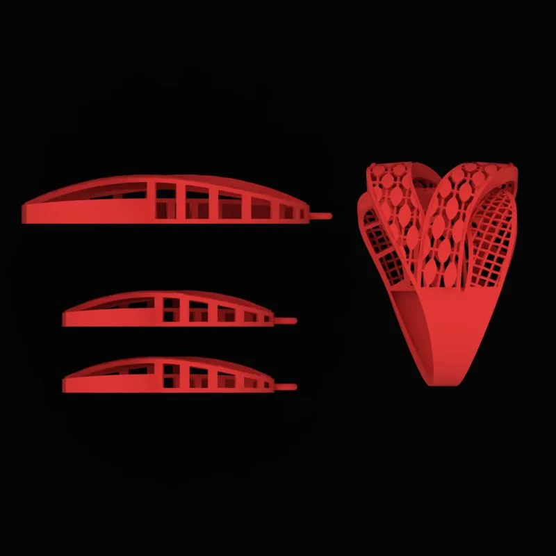 Cut Fyvzhn Khor Half Set Code N-T-Z-15 3D Model — image 4