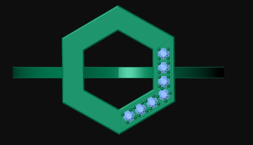 Kando Ring Code 1 3D Model — image 2