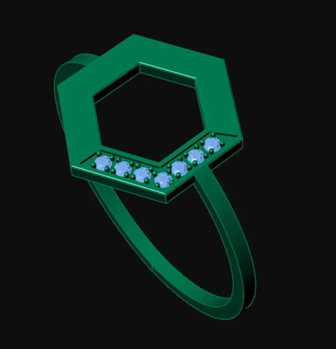Kando Ring Code 1 3D Model — image 4