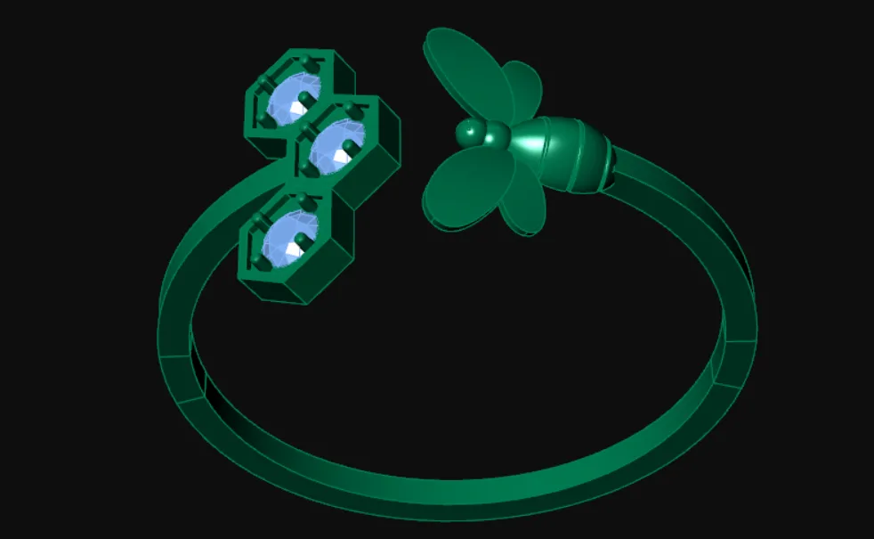 Kando Ring Code 2 3D Model — image 4