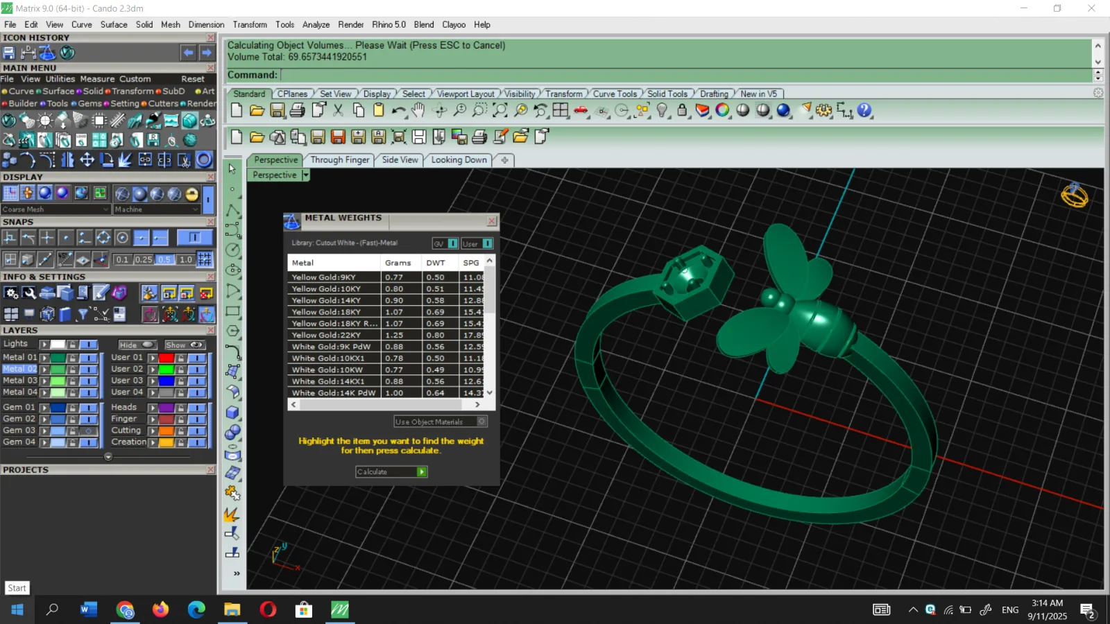 Kando Ring Code 3 3D Model — image 5