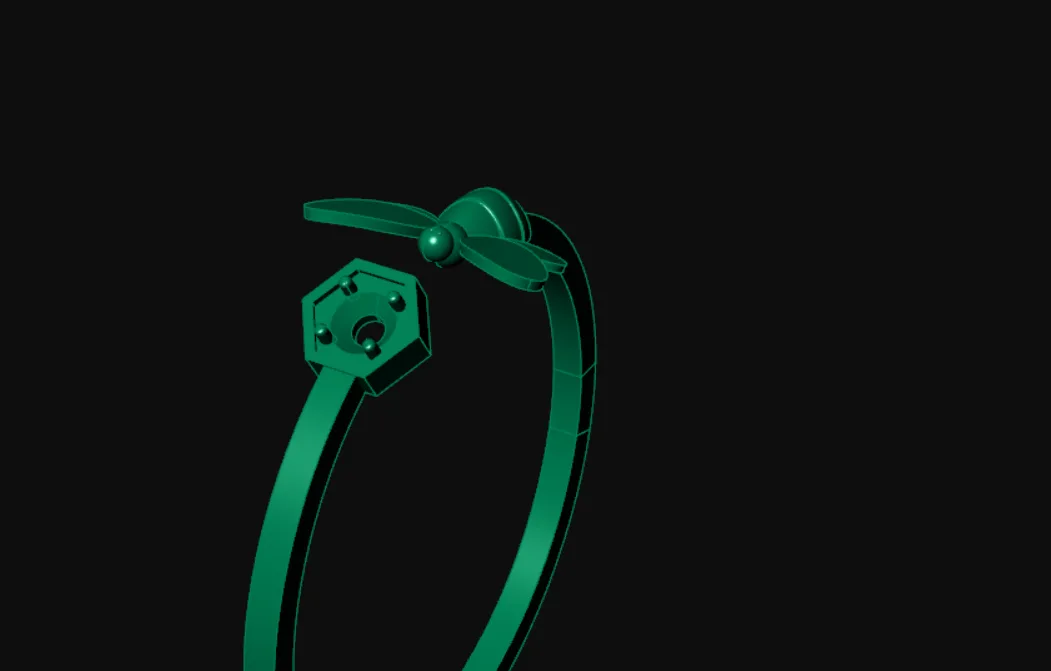 Kando Ring Code 3 3D Model — image 2