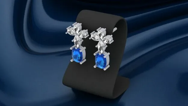 Aryana Earrings 3D Model