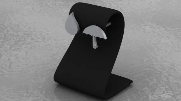 Chatr Ab Earrings 3D Model